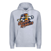 Heather Grey greenville swamp rabbits Premium Hoodie - linhVisuals