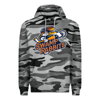 Slate Camo greenville swamp rabbits Premium Hoodie - linhVisuals