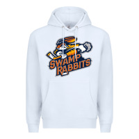 White greenville swamp rabbits Premium Hoodie - linhVisuals