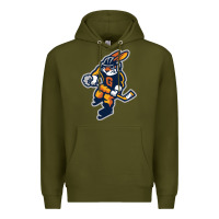 Army Green greenville swamp rabbits Premium Hoodie - linhVisuals