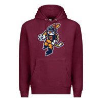 Burgundy greenville swamp rabbits Premium Hoodie - linhVisuals