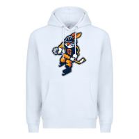 White greenville swamp rabbits Premium Hoodie - linhVisuals