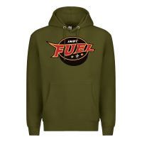 Army Green indy fuel Premium Hoodie - linhVisuals
