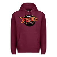 Burgundy indy fuel Premium Hoodie - linhVisuals