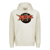 Oatmeal Heather indy fuel Premium Hoodie - linhVisuals