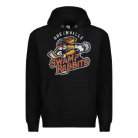 Black greenville swamp rabbits Premium Hoodie - linhVisuals