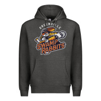 Charcoal Heather greenville swamp rabbits Premium Hoodie - linhVisuals