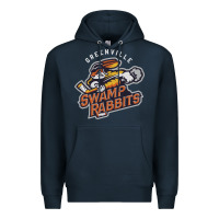 Navy greenville swamp rabbits Premium Hoodie - linhVisuals
