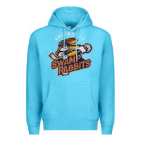 Ocean Blue greenville swamp rabbits Premium Hoodie - linhVisuals