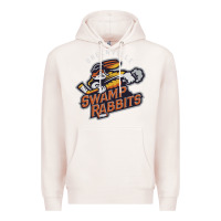 Pale Pink greenville swamp rabbits Premium Hoodie - linhVisuals