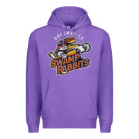 Purple greenville swamp rabbits Premium Hoodie - linhVisuals