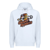White greenville swamp rabbits Premium Hoodie - linhVisuals