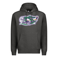 Charcoal Heather florida everblades Premium Hoodie - linhVisuals