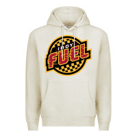 Oatmeal Heather indy fuel Premium Hoodie - linhVisuals