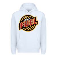 White indy fuel Premium Hoodie - linhVisuals