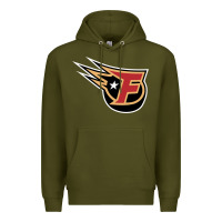 Army Green indy fuel Premium Hoodie - linhVisuals