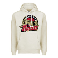 Oatmeal Heather rapid city rush Premium Hoodie - linhVisuals