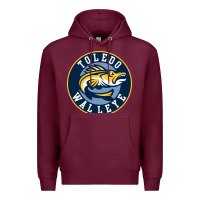 Burgundy toledo walleye Premium Hoodie - linhVisuals
