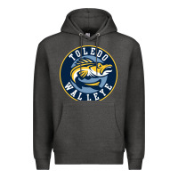 Charcoal Heather toledo walleye Premium Hoodie - linhVisuals