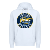 White toledo walleye Premium Hoodie - linhVisuals