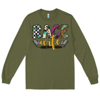 Army Green race wife Long Sleeve Tee - Artiststas
