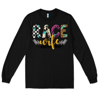 Black race wife Long Sleeve Tee - Artiststas