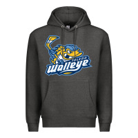 Charcoal Heather toledo walleye Premium Hoodie - linhVisuals