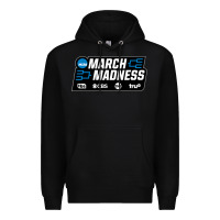 Black MARCH MADNESS Premium Hoodie - linhVisuals
