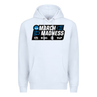 White MARCH MADNESS Premium Hoodie - linhVisuals