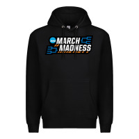 Black MARCH MADNESS Premium Hoodie - linhVisuals