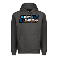 Charcoal Heather MARCH MADNESS Premium Hoodie - linhVisuals