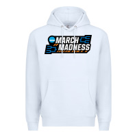 White MARCH MADNESS Premium Hoodie - linhVisuals