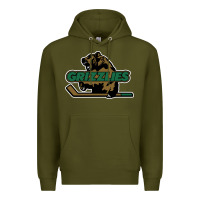 Army Green utah grizzlies Premium Hoodie - linhVisuals