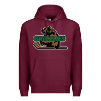 Burgundy utah grizzlies Premium Hoodie - linhVisuals