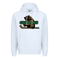 White utah grizzlies Premium Hoodie - linhVisuals