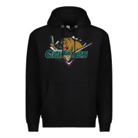 Black utah grizzlies Premium Hoodie - linhVisuals