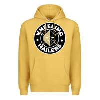 Antique Gold wheeling nailers Premium Hoodie - linhVisuals