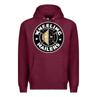 Burgundy wheeling nailers Premium Hoodie - linhVisuals