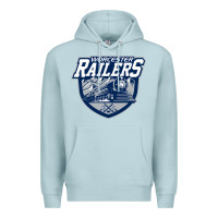 Blue Mist worcester railers Premium Hoodie - linhVisuals