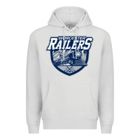 Dove Grey worcester railers Premium Hoodie - linhVisuals