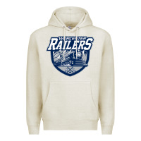 Oatmeal Heather worcester railers Premium Hoodie - linhVisuals