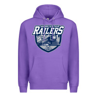 Purple worcester railers Premium Hoodie - linhVisuals