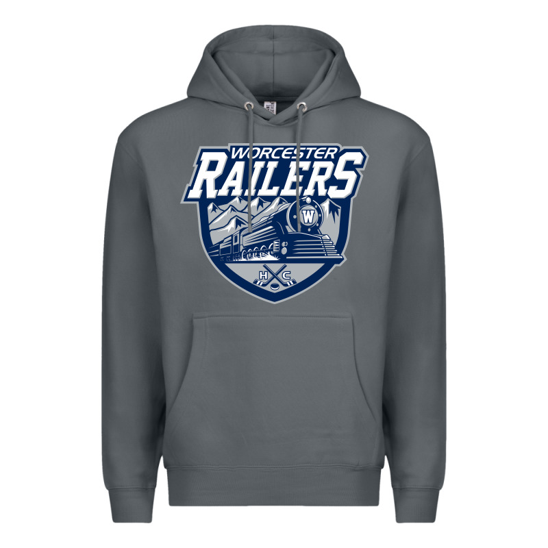 Worcester Railers Premium Hoodie by linhVisuals | Teevron