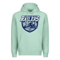 Seafoam worcester railers Premium Hoodie - linhVisuals