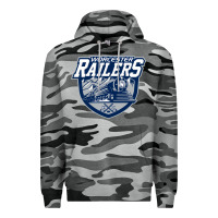 Slate Camo worcester railers Premium Hoodie - linhVisuals