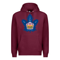 Burgundy toronto marlies Premium Hoodie - linhVisuals