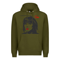 Army Green ann wilson müsïc Premium Hoodie - linhVisuals