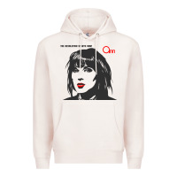 Pale Pink ann wilson müsïc Premium Hoodie - linhVisuals