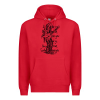 Red michael schenker müsïc Premium Hoodie - linhVisuals