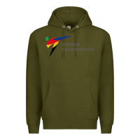 Army Green world taekwondo sports Premium Hoodie - linhVisuals